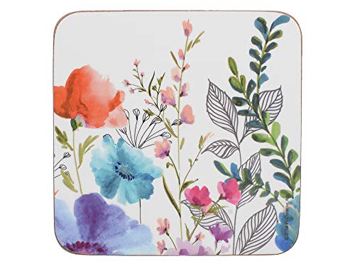 Creative Tops C000338 Premium Untersetzer mit Unterseite aus Kork, bedruckt, Motiv: Wiesenblume von CREATIVE TOPS