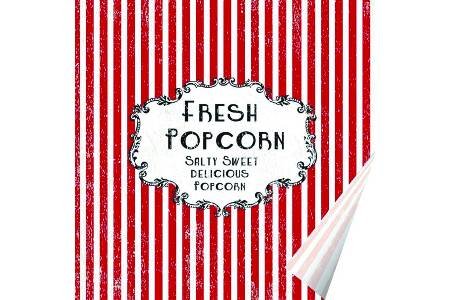 Creative Tops Retro Leckerlis frisch Popcorn Papierservietten, 25 Stück, Mehrfarbig, Farbe von CREATIVE TOPS