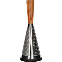 Kitchen Craft Großer konischer Behälter, Käsereibe de mit Griff de Holz, 5 x 5 x 13 Zoll, Edelstahl, Farbe Silber/Braun, 13 x 13 x 33 cm Kitchen Craft Großer konischer Behälter, Käsereibe de mit Griff de Holz, 5 x 5 x 13 Zoll, Edelstahl, Farbe Silber/Braun, 13 x 13 x 33 cm von CREATIVE TOPS
