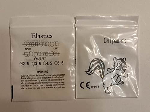 2pack Dental kieferorthopädischer Latex Elastiken,orthodontic materials,orthodontic latex elastics,2.5oz,1/8'' von CREATIVE