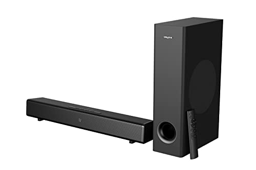 CREATIVE Stage 360 ​​2.1 Soundbar mit Subwoofer für TV, PC, Desktop mit Dolby Atmos, Surround Sound, HDMI ARC/2.0, Bluetooth, Opt. IN,IR-Fernbedienung von CREATIVE