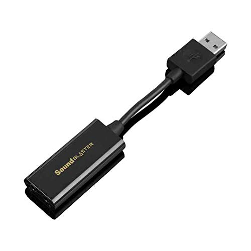Creative Sound Blaster Play!3 - USB-DAC-Verstärker und externe Soundkarte, schwarz von CREATIVE