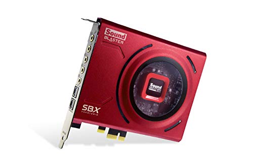 Creative Sound Blaster Z SE Interne PCI-e Gaming Soundkarte und DAC, 24-Bit/192kHz, 116dB SNR, ASIO, 600Ω Kopfhörerverstärker, Mic EQ, Diskrete 5.1/Virtual 7.1, Unterstützt Dolby Digital Live, DTS von Creative