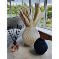 Vase | Große Wirbel Geschenk Für Sie |Trockenblumen Wohndekor Neues Zuhause von CREATIVE3DSOLUTIONS