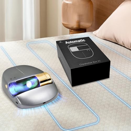 CREATULIZE Milbensauger für Matratzen Bed Vacuum with UV, High Heating, Smart Sensor, Lightweight, and Deep Clean Dust and Pet Hair von CREATULIZE