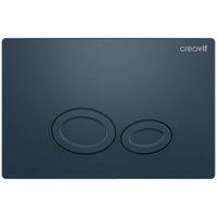 Creavit Drop WC Betätigungsplatte 2-Mengen-Spülung Basalt matt von CREAVIT