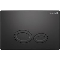 Creavit - Drop wc Betätigungsplatte 2-Mengen-Spülung Anthrazit matt Creavit - Drop wc Betätigungsplatte 2-Mengen-Spülung Anthrazit matt von CREAVIT