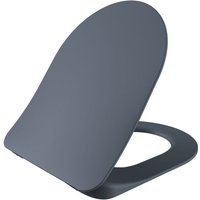 Creavit - Duroplast wc Sitz Toilettensitz Absenkautomatik Softclose Basalt Matt von CREAVIT