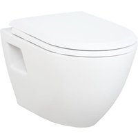 Creavit - Hänge wc Toilette TP325.001+AL0402 - Weiß von CREAVIT