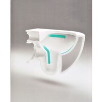 Creavit - free Wand wc spülrandlos & SoftClose TakeOff WC-Sitz, weiß von CREAVIT