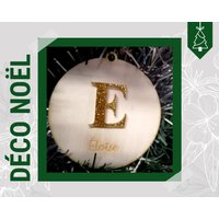 Weihnachtskugeln Mit Initialen - Verspiegeltes Plexiglas Oder Glitzer Personalisierte Familien- Und/Oder Vornamengravur Einzelstück Weihnachtskugeln Mit Initialen - Verspiegeltes Plexiglas Oder Glitzer Personalisierte Familien- Und/Oder Vornamengravur Einzelstück von CREAttesti