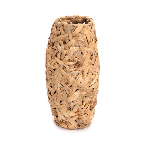 CREEDWOOD Natur VASE Calida | 40 cm, Wasserhyazinthe | Natur Blumenvase, geflochtene Bodenvase, Standvase, Dekovase Trockenblumen, Übertopf Kunstblumen CREEDWOOD Natur VASE Calida | 40 cm, Wasserhyazinthe | Natur Blumenvase, geflochtene Bodenvase, Standvase, Dekovase Trockenblumen, Übertopf Kunstblumen von CREEDWOOD