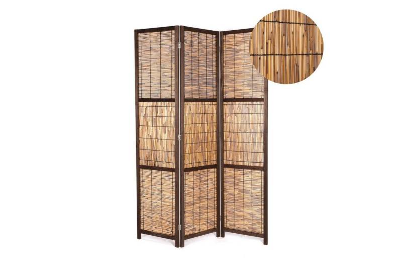 CREEDWOOD Paravent RAUMTEILER "CALA", Schilfrohr, 170x120 cm, Natur Paravent von CREEDWOOD