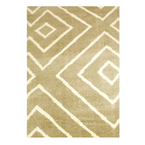 CREVICOSTA QUALITY MARK MARCAS DE CALIDAD Burgos-Teppich, 100 % Polyester, Beige, 60 x 110 cm von CREVICOSTA QUALITY MARK MARCAS DE CALIDAD