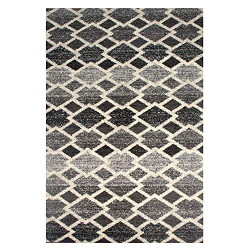 CREVICOSTA QUALITY MARK MARCAS DE CALIDAD - Teppich Toskana - Teppich für Zuhause, 100% Polypropylen, Grau, 055 x 110 cm von CREVICOSTA QUALITY MARK MARCAS DE CALIDAD