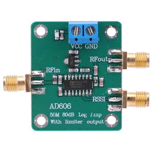 CRGANGZY AD606 LOG AMP -Modul niedriger Leistung 80 dB Demodulation Logarithmischer Verstärker -75 dBm bis +5DBM einstellbarer Limper -Limit -Ausgangsmodul for Sonar -Ultraschall CRGANGZY AD606 LOG AMP -Modul niedriger Leistung 80 dB Demodulation Logarithmischer Verstärker -75 dBm bis +5DBM einstellbarer Limper -Limit -Ausgangsmodul for Sonar -Ultraschall von CRGANGZY