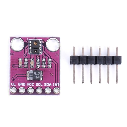 CRGANGZY APDS-9930 Näherungssensor-Annäherungsplatine I2C-Lichtentfernungsgesten Infrarot-Sensormodul Digitaler Näherungs-Umgebungslichtsensor für DIY Kit CRGANGZY APDS-9930 Näherungssensor-Annäherungsplatine I2C-Lichtentfernungsgesten Infrarot-Sensormodul Digitaler Näherungs-Umgebungslichtsensor für DIY Kit von CRGANGZY