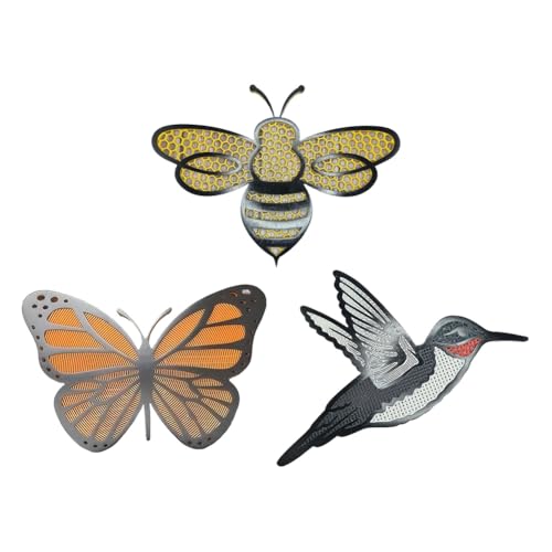 CRGANGZY Bienentränke Schwimmende Bieneninsel Insektentränke Garten Schwimmenden Inseln for Bienen Biene Schmetterlingstablett Trinker (Schmetterling) von CRGANGZY