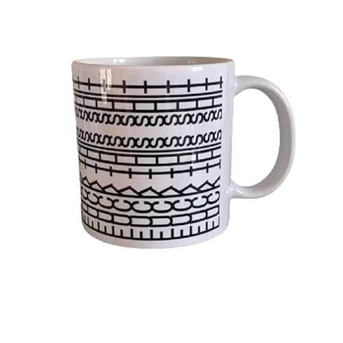 CRGANGZY Keramik Kaffeetasse versteckte Meldung Becher Fick diese Scheiße Microwave-sa-Fe Getränkware Lustige Kaffeetasse Moderne Teeliebhaber Tasse Geschenk von CRGANGZY