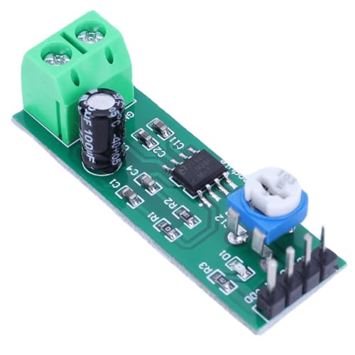 CRGANGZY LM386 Digitalmonoverstärkermodul 200-mal Gain Power Amplifier-Boardmodul 5V-12V Eingang 10K einstellbar for Lautsprecher Electronic DIY Kit CRGANGZY LM386 Digitalmonoverstärkermodul 200-mal Gain Power Amplifier-Boardmodul 5V-12V Eingang 10K einstellbar for Lautsprecher Electronic DIY Kit von CRGANGZY