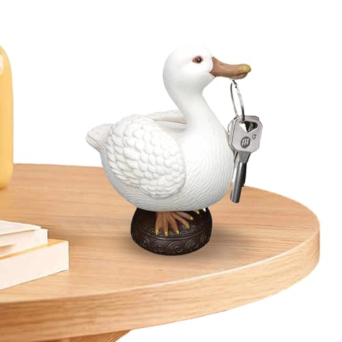CRGANGZY Magnetischer Pinguin-Enten-Schlüsselhalter – Niedliche Resin-Pinguin-Figur mit starkem Magnet, Tier-Skulptur zur Schlüsselorganisation, Dekoration for den Tresen & Einweihungsgeschenk CRGANGZY Magnetischer Pinguin-Enten-Schlüsselhalter – Niedliche Resin-Pinguin-Figur mit starkem Magnet, Tier-Skulptur zur Schlüsselorganisation, Dekoration for den Tresen & Einweihungsgeschenk von CRGANGZY