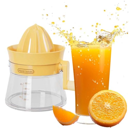 CRGANGZY Manual Juicer Lemon Lime Orange Squeezer Hand Press Saft Krug Handfrucht Presse Limettensuit Multifunktional Orangenzitrus mit Messbehälter 500 ml Verwendung for verschiedene Früchte CRGANGZY Manual Juicer Lemon Lime Orange Squeezer Hand Press Saft Krug Handfrucht Presse Limettensuit Multifunktional Orangenzitrus mit Messbehälter 500 ml Verwendung for verschiedene Früchte von CRGANGZY