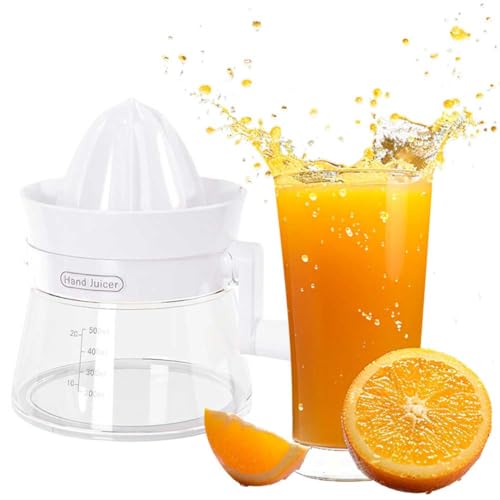 CRGANGZY Manual Juicer Lemon Lime Orange Squeezer Hand Press Saft Krug Handfrucht Presse Limettensuit Multifunktional Orangenzitrus mit Messbehälter 500 ml Verwendung for verschiedene Früchte CRGANGZY Manual Juicer Lemon Lime Orange Squeezer Hand Press Saft Krug Handfrucht Presse Limettensuit Multifunktional Orangenzitrus mit Messbehälter 500 ml Verwendung for verschiedene Früchte von CRGANGZY