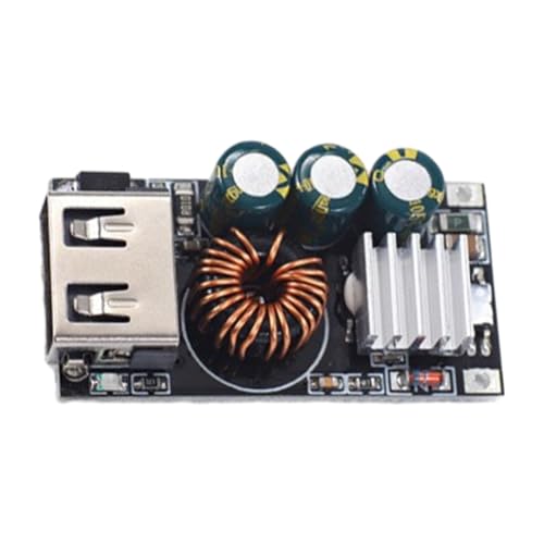 CRGANGZY QC3.0 DIY Schnellladegerät Step-Down-Modul DC 5-32V 24W Step-Down-Ladeplatine Notladung USB/Typ C for Mobiltelefon for Huawei MTK (USB) von CRGANGZY