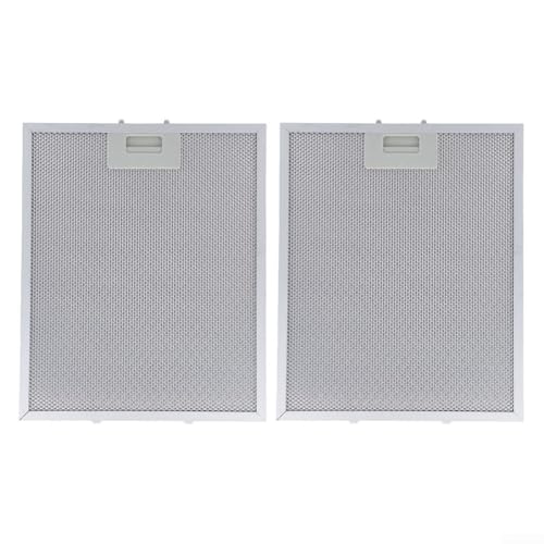 2 Stück Metallfilter für die Dunstabzugshaube, Küchenfilter, 325 x 340 x 9 mm, 5-lagiges Filtersystem, Ersatzfilter, Silber 2 Stück Metallfilter für die Dunstabzugshaube, Küchenfilter, 325 x 340 x 9 mm, 5-lagiges Filtersystem, Ersatzfilter, Silber von CRIDENG