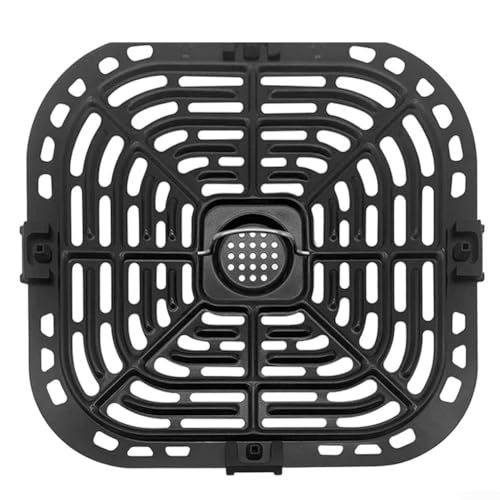 Air Fryer Zubehör Set mit Silikon-Dampfblech, 23 x 24 cm Backblech, 10 gepolsterte Eckenschutz für Küche Kochen (D) von CRIDENG
