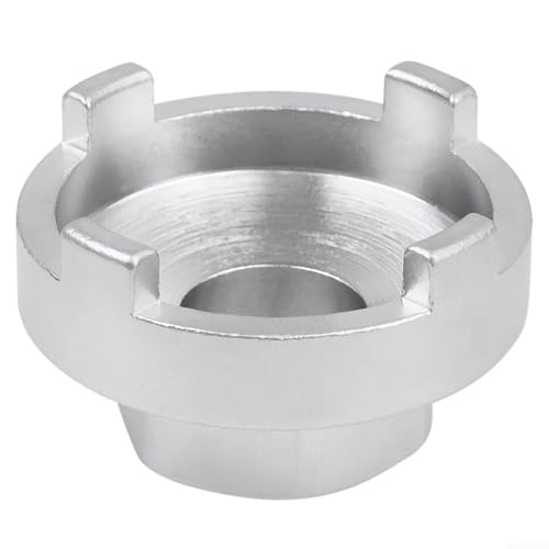 Bike Sprocket Puller Tool for Single Speed 4 Notch Freewheels Compatible with Various Socket Tools and Wrenches Heat Treated Carbon Steel von CRIDENG