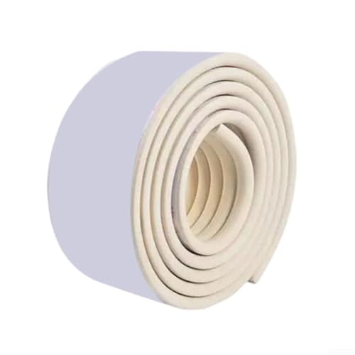 Etagenbettleiter, 200 x 8 cm, PVC, selbstklebende Anti-Kollisions-Schutzstreifen mit weicher Schaumstoffpolsterung für bequemes Klettern und Sicherheit auf Stufen und Möbelkanten (beige) von CRIDENG