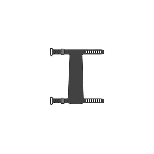 Verstellbarer Silikon-Fahrrad-Sattelstützenschutz, MTB, Rennrad, Schutzblech, 3 Größenoptionen, flexibel, schwarz, wetterfest, Fahrradzubehör (S) von CRIDENG