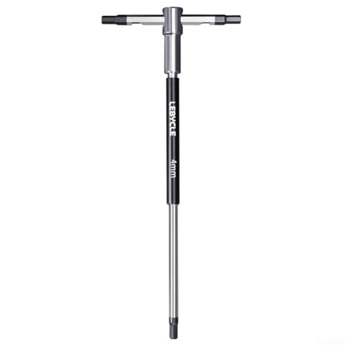 Verstellbarer T-Griff Sechskantschlüssel Werkzeug-Set für tiefe Fahrrad-Reparaturen (4 mm) von CRIDENG