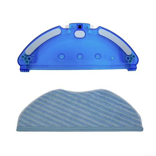 Wischtuchrahmen für X-Plorer Serie 95 RR7947 RG7975 RG7987 Roboter-Staubsauger-Ersatzteile mit Mikrofaser-Wischmopp-Pads Kit zur Reinigung von Schmutz und Staub (A) von CRIDENG