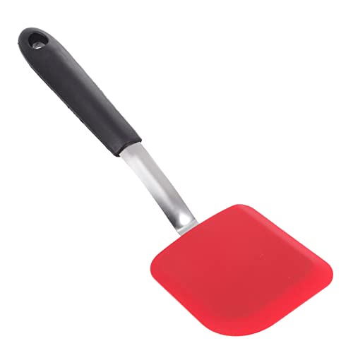 CRILSTYLEO 2stücke Silikon Spatel Mit Edelstahlgriff Hitzebeständig Antihaft-küchenutensil Für Einfaches Kochen Und Backen Spülmaschinenfest Rote Farbe von CRILSTYLEO