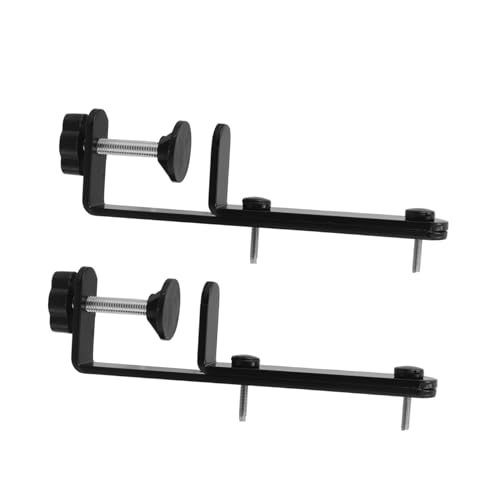 CRILSTYLEO 1 Paar Förmiger Tischplatten Pegboard Halter zur Sicheren Befestigung Am Schreibtisch Stabiler T Halter für Lochplatten zu Installieren für Bürobedarf und Home Office von CRILSTYLEO