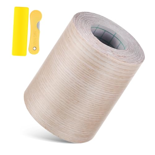 CRILSTYLEO 1 Rolle Holzmaserung Reparaturband Selbstklebende Tapete Wandbordüre für Möbelreparatur und Diy Projekte CRILSTYLEO 1 Rolle Holzmaserung Reparaturband Selbstklebende Tapete Wandbordüre für Möbelreparatur und Diy Projekte von CRILSTYLEO