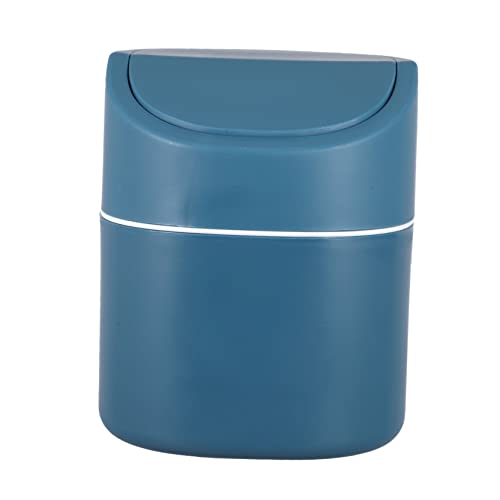 CRILSTYLEO 1 Stück Mini Abfalleimer mit Deckel Kreativer Mülleimer für Schreibtisch Dunkelblau für Kleinteile und Abfall Platzsparend und Design CRILSTYLEO 1 Stück Mini Abfalleimer mit Deckel Kreativer Mülleimer für Schreibtisch Dunkelblau für Kleinteile und Abfall Platzsparend und Design von CRILSTYLEO
