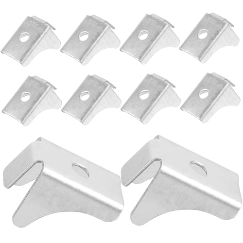 CRILSTYLEO 10 Stück Metall Schrank Clips Robuste Aktenschrank Regalstützen Halterungen Für Regalböden Stabile Regalhalterungen Für Schränke Und Regale von CRILSTYLEO