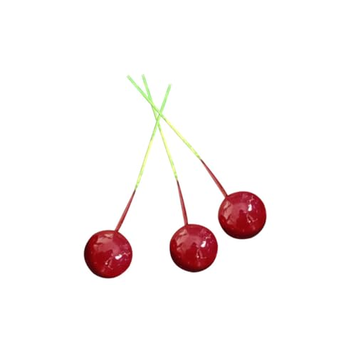 CRILSTYLEO 100 Stück Naturgetreue Kirschen Künstliche Weihnachtsdeko Deko-früchte Künstliche Früchte Für Küche Und Haus Kirschdekoration CRILSTYLEO 100 Stück Naturgetreue Kirschen Künstliche Weihnachtsdeko Deko-früchte Künstliche Früchte Für Küche Und Haus Kirschdekoration von CRILSTYLEO