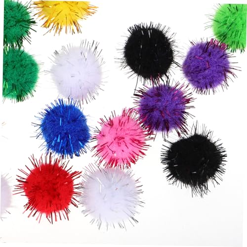CRILSTYLEO 1000 Stück Teiliges Weihnachts Glitzer Pompoms Rote und Grüne Bastel Pompons Weiche Glänzende Dekoration für DIY Bastelarbeiten Festliche Weihnachtsbaum und Party Accessoires CRILSTYLEO 1000 Stück Teiliges Weihnachts Glitzer Pompoms Rote und Grüne Bastel Pompons Weiche Glänzende Dekoration für DIY Bastelarbeiten Festliche Weihnachtsbaum und Party Accessoires von CRILSTYLEO
