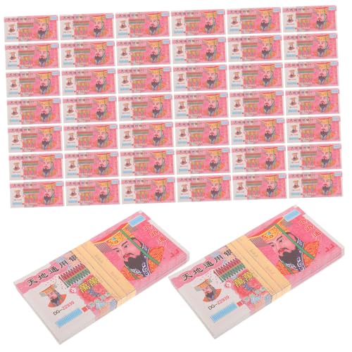 CRILSTYLEO 15 Stück Teiliges Hochdichtes Ahnengeld Papiergeld mit Realistischem Design und Großer Nennwert Für Qingming-fest und Ahnenverehrung Effiziente Verbrennung für Einfache Reinigung CRILSTYLEO 15 Stück Teiliges Hochdichtes Ahnengeld Papiergeld mit Realistischem Design und Großer Nennwert Für Qingming-fest und Ahnenverehrung Effiziente Verbrennung für Einfache Reinigung von CRILSTYLEO