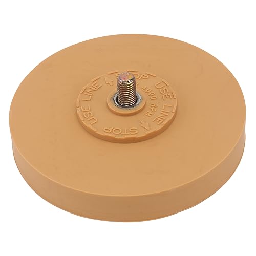 CRILSTYLEO Entfernung Aufkleber Remover Radiergummi Rad 4 Zoll Gummi Rad Hohe Effizienz Remover Schleifen Werkzeug von CRILSTYLEO