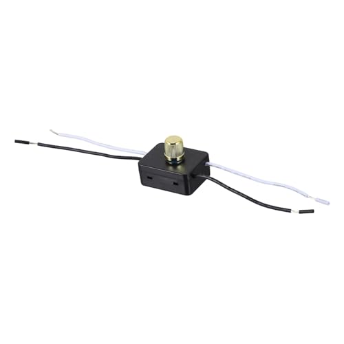 CRILSTYLEO 1Stück LED Tischlampe mit Knopfschalter Dimmerschalter für Tischleuchten Installieren Robust und Langlebig zum Ersetzen Defekter LED CRILSTYLEO 1Stück LED Tischlampe mit Knopfschalter Dimmerschalter für Tischleuchten Installieren Robust und Langlebig zum Ersetzen Defekter LED von CRILSTYLEO