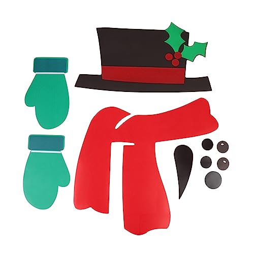 CRILSTYLEO 1stück Schneemann Kühlschrankmagnet Lustige Weihnachtsdekoration Abnehmbar Magnetisch Geeignet Für Kühlschränke Whiteboards Und Mehr Kreatives Design von CRILSTYLEO