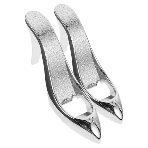 CRILSTYLEO 2 Stück High Heel Flaschenöffner, Beschwipster Flaschenöffner, Praktischer Flaschenöffner, Aluminium Flaschenöffner, Tragbarer Flaschenöffner, Künstlerischer Flaschenöffner, von CRILSTYLEO