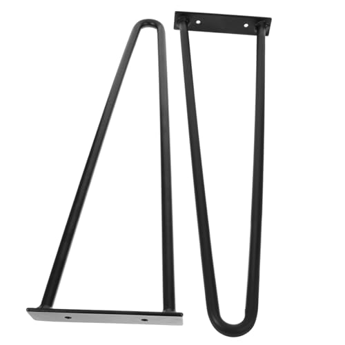 CRILSTYLEO 2 Stück Möbelbeine U Form Tischbeine Schwarz Metallmöbelfüße für Stühle Tische Schränke Höhe Langlebig und Robust für DIY Projekte CRILSTYLEO 2 Stück Möbelbeine U Form Tischbeine Schwarz Metallmöbelfüße für Stühle Tische Schränke Höhe Langlebig und Robust für DIY Projekte von CRILSTYLEO