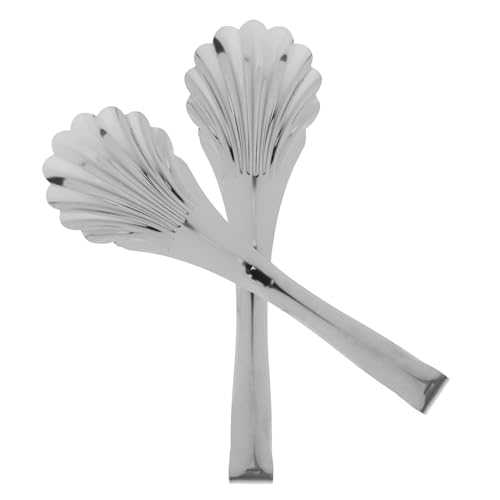CRILSTYLEO 2-teilige Servierzangen Aus Edelstahl Muschelzange Zum Servieren Von Speisen Grill Und Buffet-accessoires Für Küche Und Catering CRILSTYLEO 2-teilige Servierzangen Aus Edelstahl Muschelzange Zum Servieren Von Speisen Grill Und Buffet-accessoires Für Küche Und Catering von CRILSTYLEO