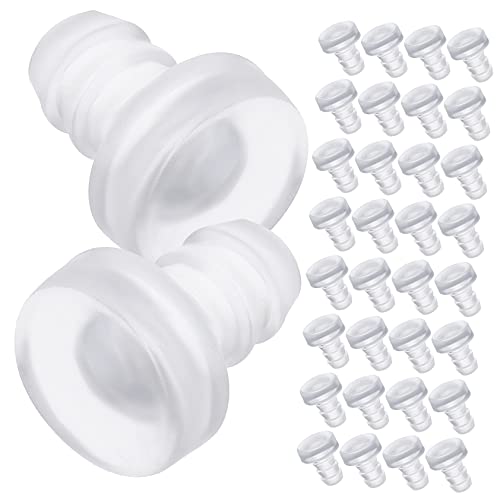 CRILSTYLEO 200Stücke Transparente PVC Stoßpuffer Kollisions Stoßstangen für Möbel Schubladen und Schranktüren Selbstklebend für Optimalen Schutz von CRILSTYLEO